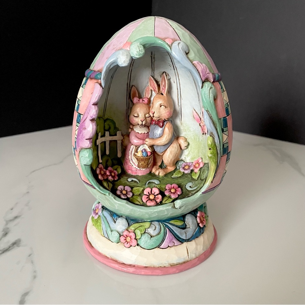 "Spring Love" Lit Easter Egg by Jim Shore